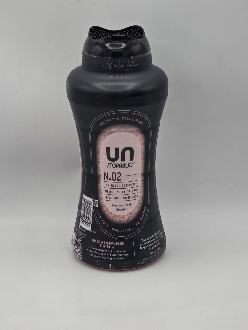Unstopables N.02 Laundry Scent Booster - Black/Pink